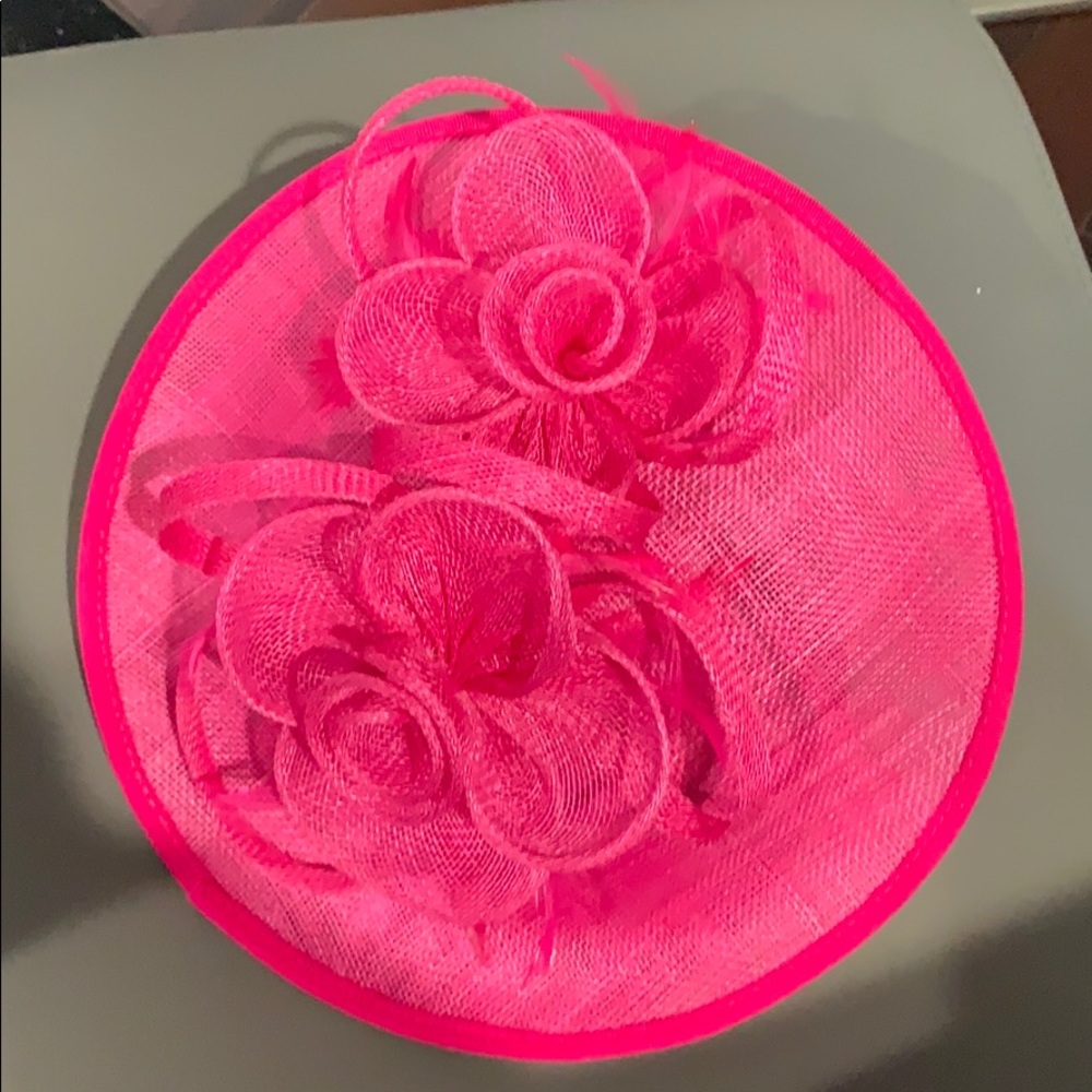 Pink Derby Hat